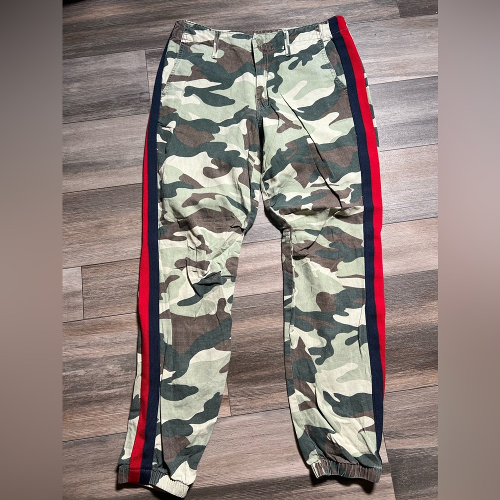 MOTHER The No Zip Misfit Girl, Boy Etc Camo‎ Pant